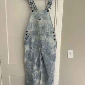 Faherty Brand Pinstripe Overalls - Like New!